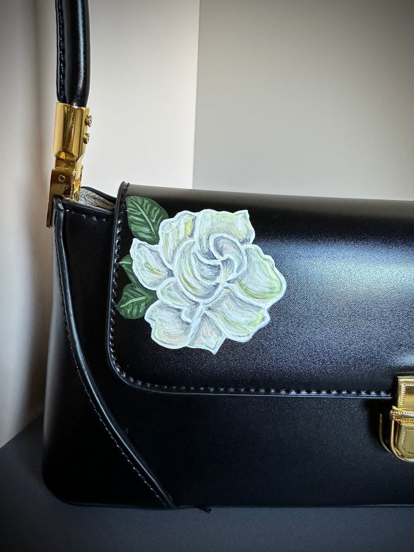 Gardenia Vintage Vibe Structured Bag