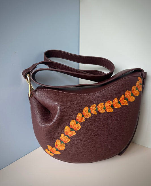 Ilima Assymetrical Fortune Cookie Bag