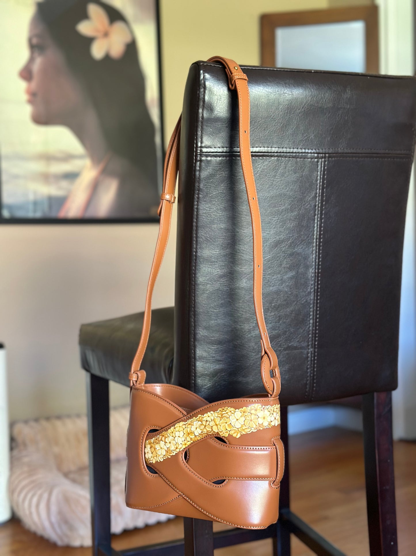 Puakenikeni Poepoe Knotted Bag